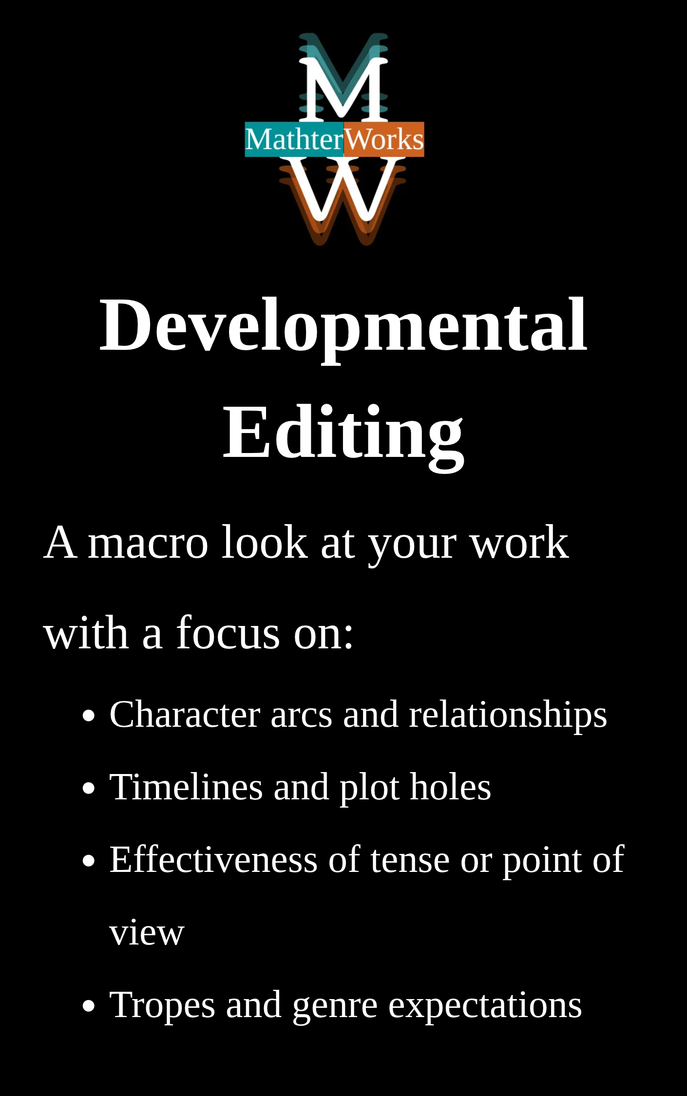 develoopmental editing develoopmental editing